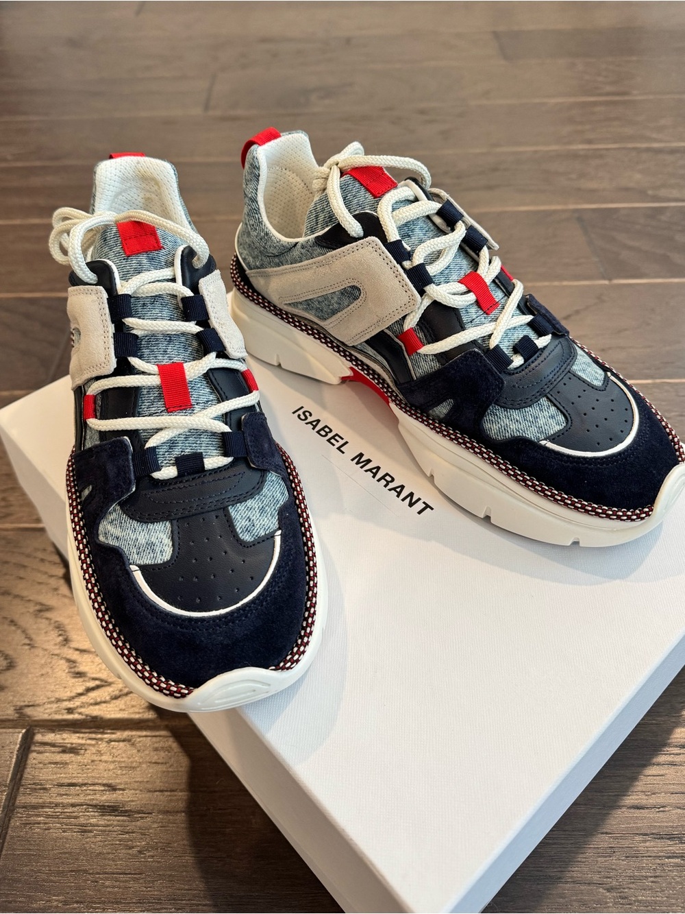 Isabel Marant Kindsay Sneaker, Brand New, EU 38 (US 7.5) - Picture 3 of 7